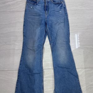 High Waist Bootcut Jeans