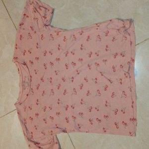 Cherry Printed Regular Tshirt