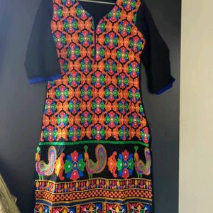 Kutchi Embroidery handwork Kurti