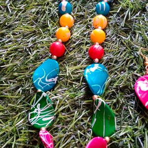 Boho Multi Colour Necklace