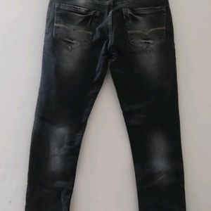 Faded Black Colored Jeans