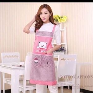 Flower Print Apron