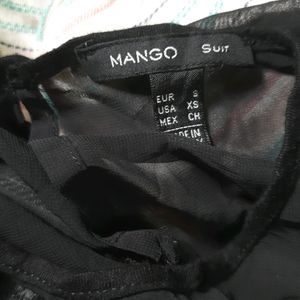 Set Of Mango Top & High Waist Skirt