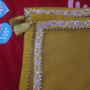 Libas Mustard Yellow Kurta With Sharara And Duptta