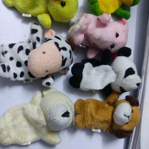 10 Fingers Animals Used Toys For Kids