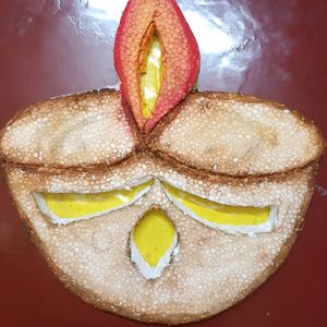 DIY Thermocol Diya DECORATION