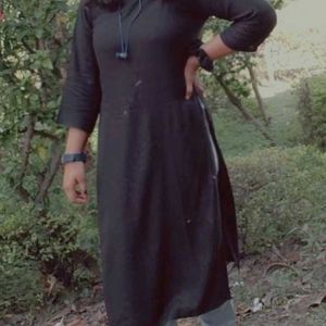 Z Black Kurta