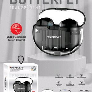 Butterfly Airpodes with Transparent Case(Seal pack