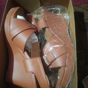 Beautiful Brown Heel Sandal