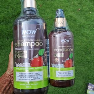 Wow Apple Cider Vinegar Shampoo And Conditioner Co