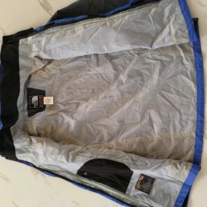 NORTH FACE GORTEX HOODED WINDCHEATER BLUE JACKET