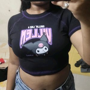 Kuromi Baby Tee