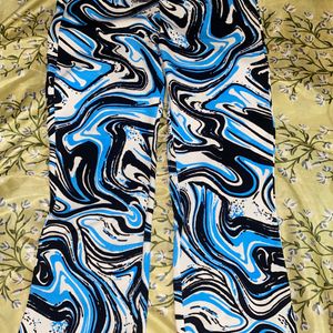 A Multi Colour Trouser For Women