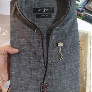 Ban Collar Shirt