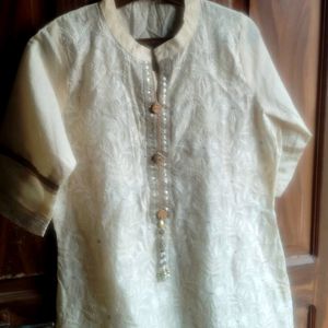 Chikankari Kurta For Girls And Women,, Size Issue