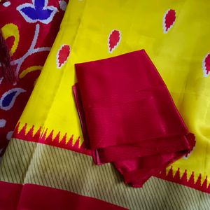 Soft Satin Saree