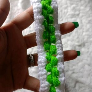 Green Crochet Head Band