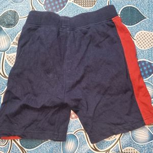 Combo Boy's Red & Blue Shorts