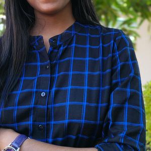 Blue Checked Shirt