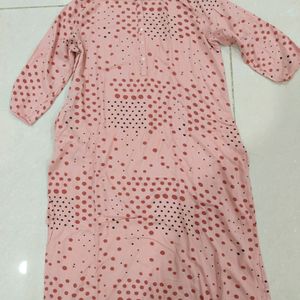 Pink Kurta For Women