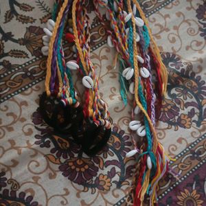 4 New Long Bahu Hair Accessories