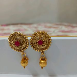 Golden Colour Jewellery Set