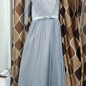 Grey Colour Gown