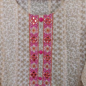 Anarkali Model Kurta