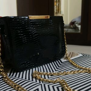 Black Party Sling Bag