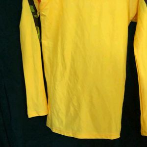 Yellow Long Sleeve T Shirt