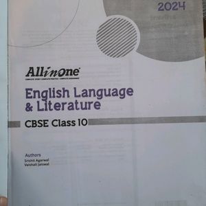 ARIHANT CLASS X ENGLISH ALL IN ONE