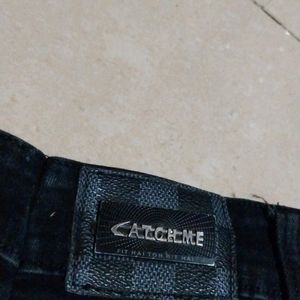 Catchme Black Solid Jeans