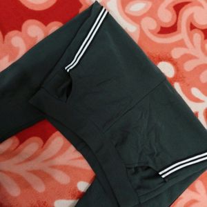 Charcoal Color Capri For Girls