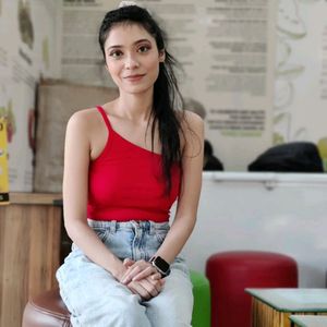 Red Crop Top