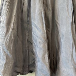 Grey Skirt Ghagra