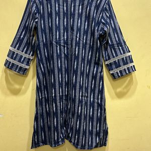 Neerus Blue Kurta Size XL