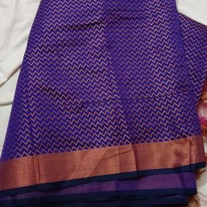 Purple Saree