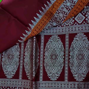 Bomkai Patta Fancy Saree