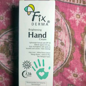 FixDerma Hand Cream SPF 50