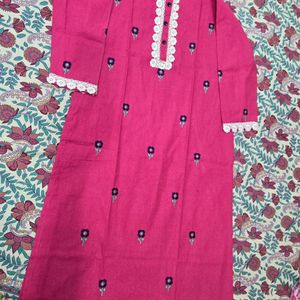 Pink L Size Kurta