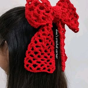 Crochet Hair Bow