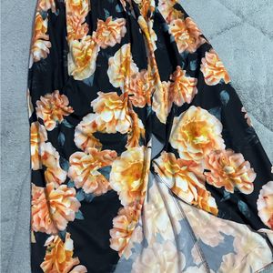 Floral Tube Gown (bust :46-48)plus Size