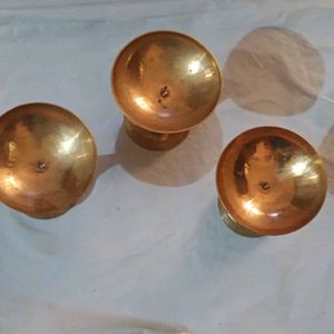 Brass Diya Unused New (1)