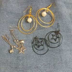 Earrings Combo Of 3