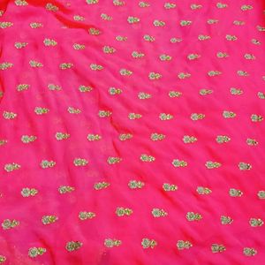 Heavy Work Saree For Unstitched Blouse