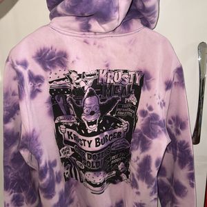 H&M Krusty Tie Dye Hoodie (S)