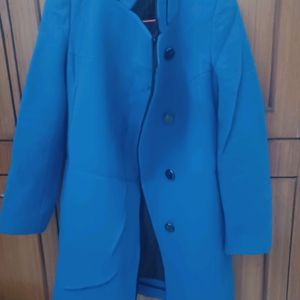 Beautiful Blue Long Cort For Women's