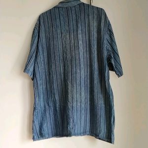 Striped Indigo Shirt