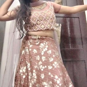 🤎🔥Crop Top Lehenga Designer