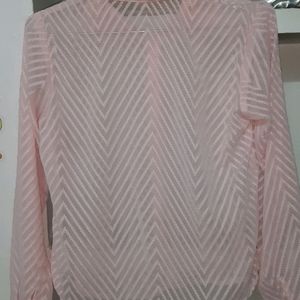 Sheer Pink Shirt